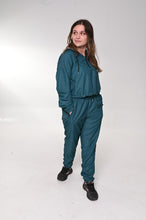 Women’s cropped windbreaker Sherpa Blue/Black - SAVANNAHWOOD