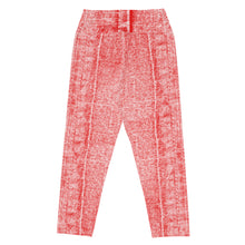 Yoga Capri Leggings Denim Red - SAVANNAHWOOD