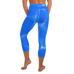 Yoga Capri Leggings Water - SAVANNAHWOOD