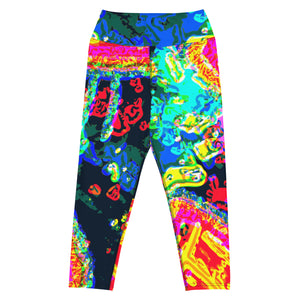 Yoga Capri Leggings Laughter - SAVANNAHWOOD