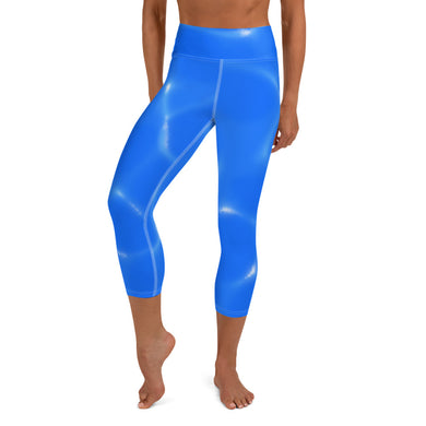 Yoga Capri Leggings Water - SAVANNAHWOOD