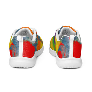 Women’s athletic shoes Graffitti/Mango - SAVANNAHWOOD