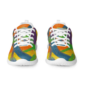 Women’s athletic shoes Graffitti/Mango - SAVANNAHWOOD