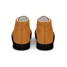 Women’s high top canvas shoes Bronze/Black - SAVANNAHWOOD