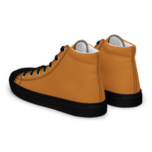 Women’s high top canvas shoes Bronze/Black - SAVANNAHWOOD