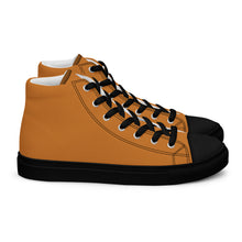 Women’s high top canvas shoes Bronze/Black - SAVANNAHWOOD