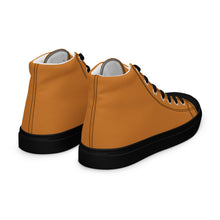 Women’s high top canvas shoes Bronze/Black - SAVANNAHWOOD