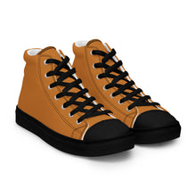 Women’s high top canvas shoes Bronze/Black - SAVANNAHWOOD
