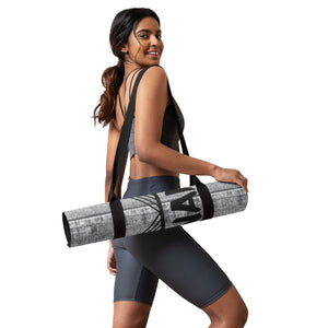 Yoga mat Denim with Logo - SAVANNAHWOOD
