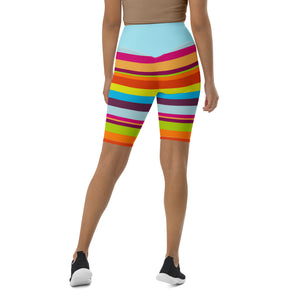 Biker Shorts Striped - SAVANNAHWOOD