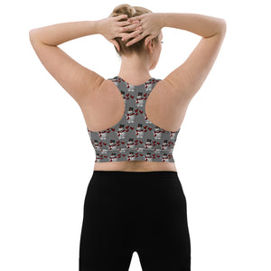 Longline Snowman sports bra - SAVANNAHWOOD
