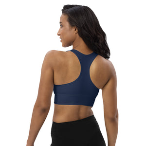 Longline sports bra Navy - SAVANNAHWOOD