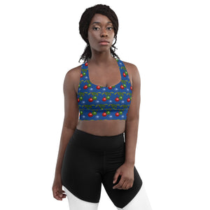 Longline Bulbs sports bra - SAVANNAHWOOD