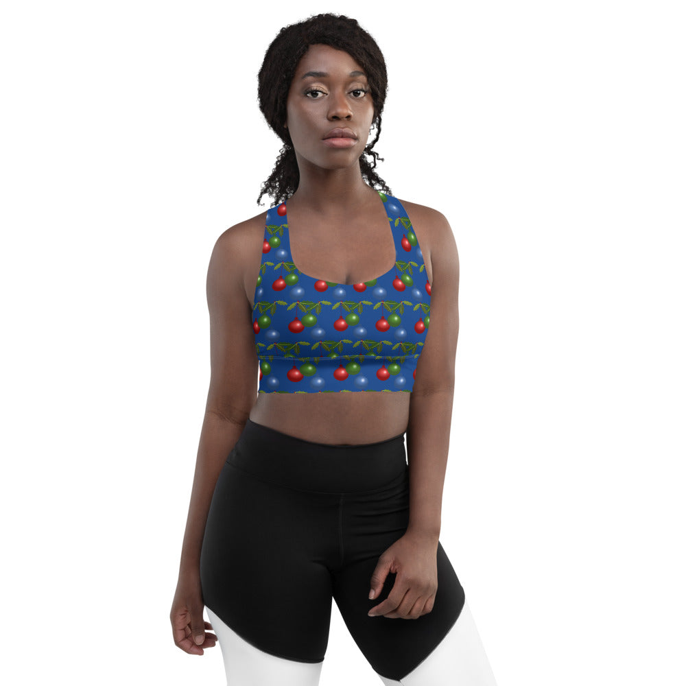 Longline Bulbs sports bra - SAVANNAHWOOD