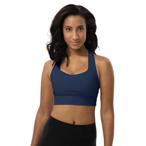 Longline sports bra Navy - SAVANNAHWOOD