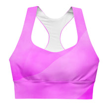 Longline Sports Bra Think Pink - SAVANNAHWOOD