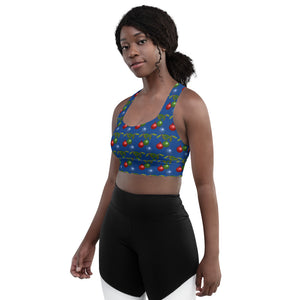 Longline Bulbs sports bra - SAVANNAHWOOD