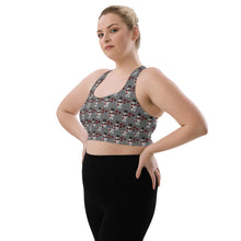 Longline Snowman sports bra - SAVANNAHWOOD