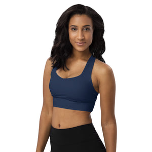 Longline sports bra Navy - SAVANNAHWOOD