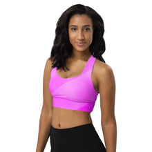 Longline Sports Bra Think Pink - SAVANNAHWOOD