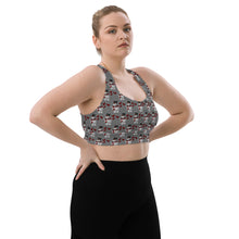 Longline Snowman sports bra - SAVANNAHWOOD
