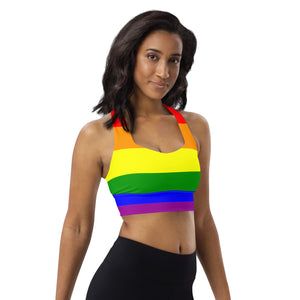 Long Line sports bra Rainbow - SAVANNAHWOOD