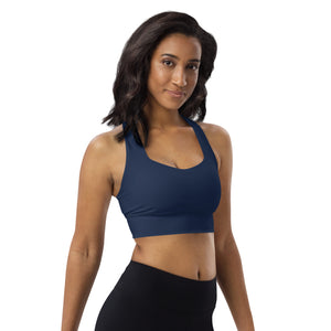 Longline sports bra Navy - SAVANNAHWOOD