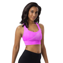 Longline Sports Bra Think Pink - SAVANNAHWOOD