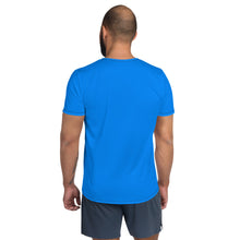 Men's Athletic T-shirt Blue - SAVANNAHWOOD