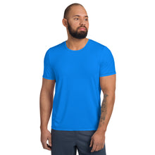 Men's Athletic T-shirt Blue - SAVANNAHWOOD