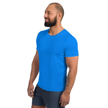 Men's Athletic T-shirt Blue - SAVANNAHWOOD