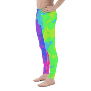 Men's Leggings Tie Dye - SAVANNAHWOOD