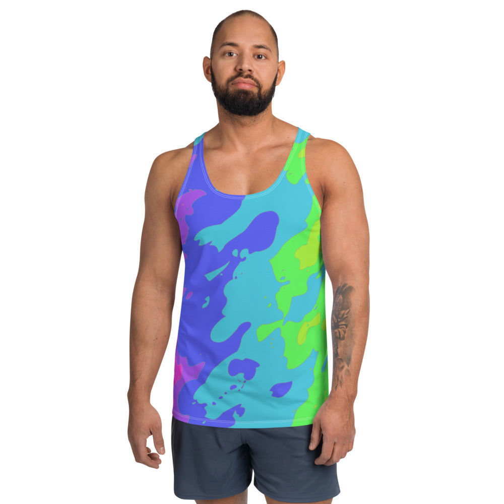 Unisex Tank Top Tie Dye - SAVANNAHWOOD