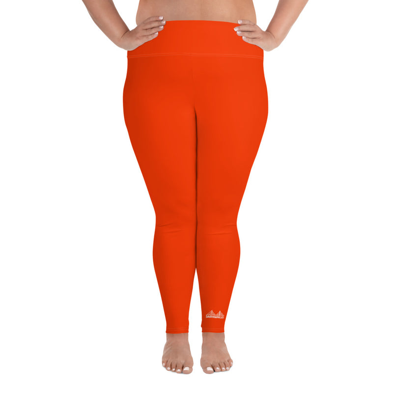 Women Red Orange Capri – Vetha Creations