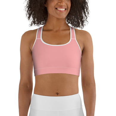 Savannahwood Pink Sports Bra - SAVANNAHWOOD