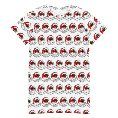 T-shirt dress Santa White - SAVANNAHWOOD