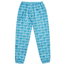 Unisex Windbreaker pants Blue and White - SAVANNAHWOOD