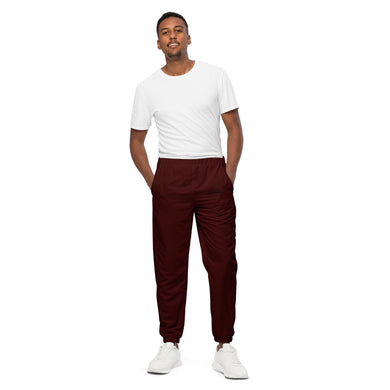 Unisex Windbreaker Pants Burgundy (Camo) - SAVANNAHWOOD