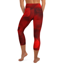Yoga Capri Leggings True Red - SAVANNAHWOOD