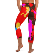 Yoga Capri Leggings Splash - SAVANNAHWOOD