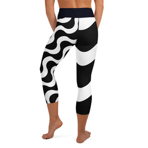 Yoga Capri Leggings monochrome - SAVANNAHWOOD