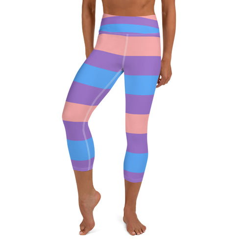 Yoga Capri Leggings Spring forward - SAVANNAHWOOD