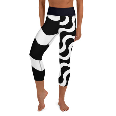 Yoga Capri Leggings monochrome - SAVANNAHWOOD