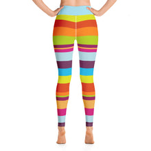 Yoga Leggings Striped - SAVANNAHWOOD