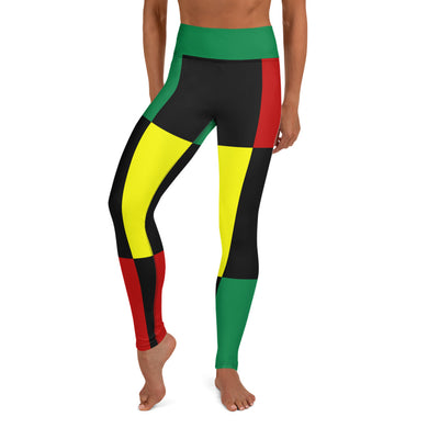 Black History Yoga Leggings - SAVANNAHWOOD
