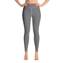 Yoga Leggings Snowman Gray - SAVANNAHWOOD