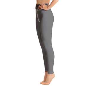 Yoga Leggings Snowman Gray - SAVANNAHWOOD