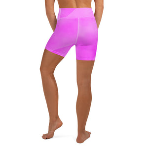 Yoga Shorts Think Pink - SAVANNAHWOOD