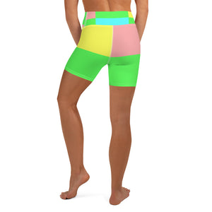 Yoga Shorts Pastel - SAVANNAHWOOD
