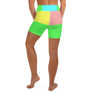 Yoga Shorts Pastel - SAVANNAHWOOD